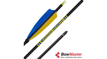 купите Стрела для лука Bowmaster Berkut натуральное оперение 5'' Shield (Боумастер Беркут) в Москве