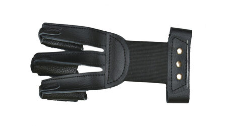 купите Перчатка кожаная JX502 черная для стрельбы из лука в Москве