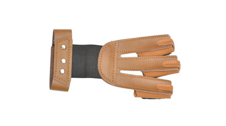 купите Перчатка кожаная JX502 коричневая для стрельбы из лука в Москве