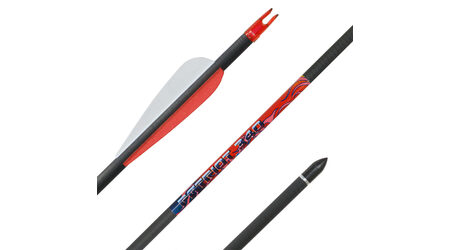 купите Карбоновая стрела для лука Bowmaster Patriot 340, оперение  3'' Streamline  в Москве