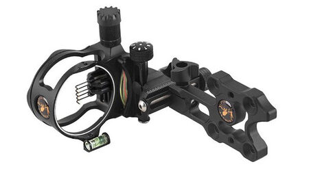 купите Прицел для блочного лука Topoint DB8150 черный (5 пин, микрорегулировка, подсветка) в Москве