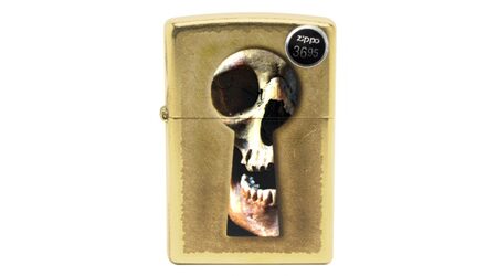Бензиновая зажигалка Zippo 28540 Keyhole Skull