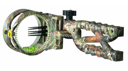 Прицел для блочного лука Trophy Ridge Cypher 5 camo (5 пин. уровень, подсветка)