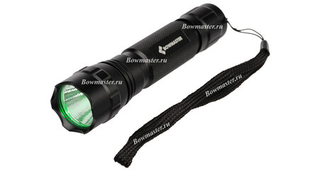 Светодиодный фонарь зеленого света Bowmaster 102 Small Green (Cree Q5) 250 люмен