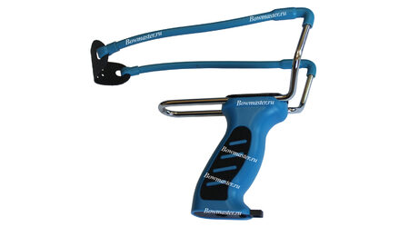 Рогатка спортивная Man-Kung MK-SL08/BL (синие рукоять и тетива)