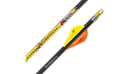 Стрела для лука Carbon Express Mayhem 250 с оперением Blazer (12 шт.)