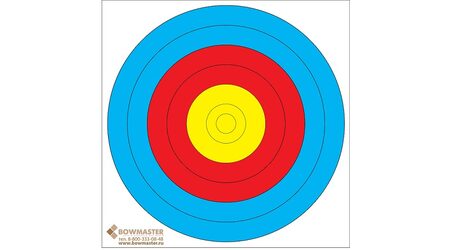 Армированная мишень для стрельбы из лука и арбалета JVD Target Face Fita 45x45